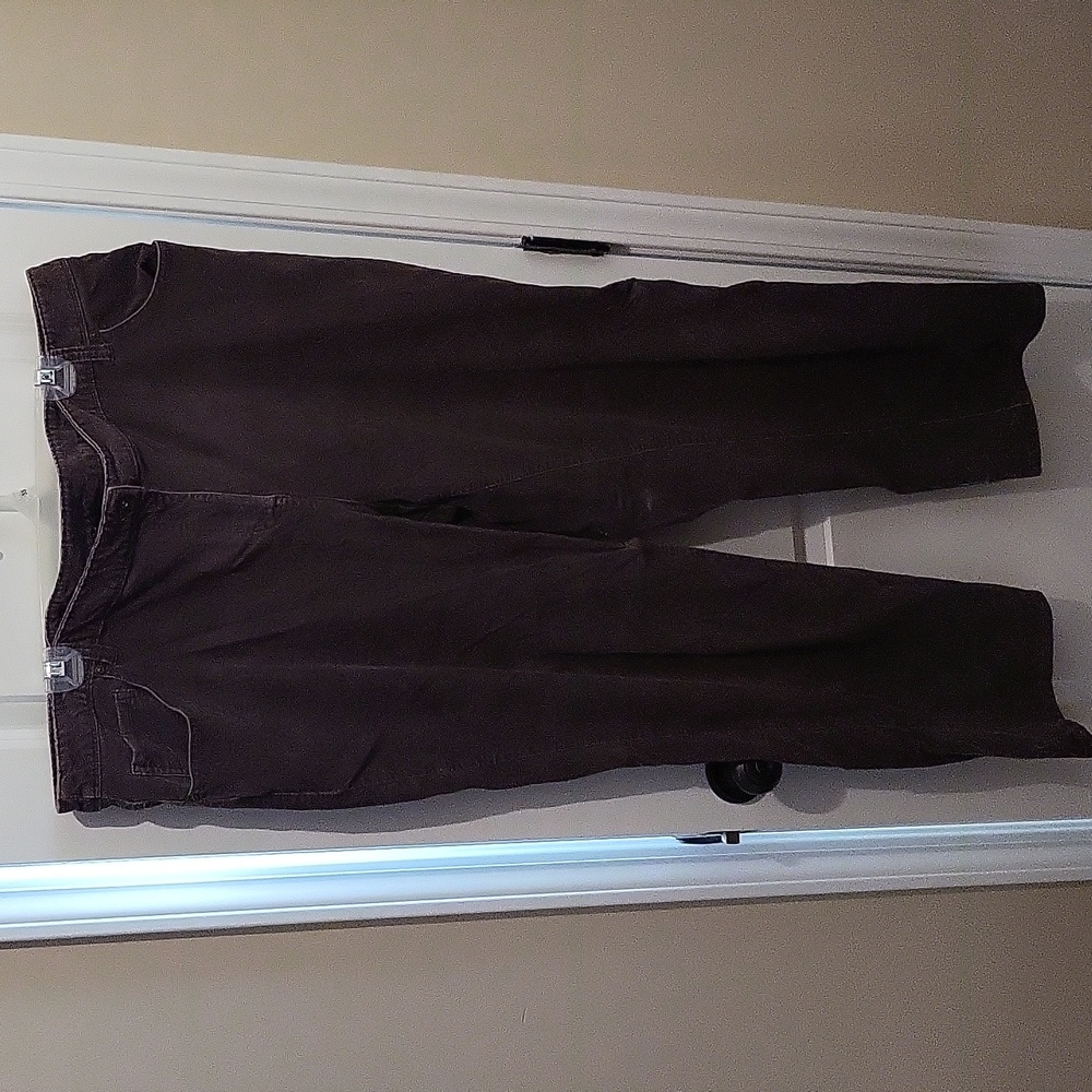 Small whale Style and Co brown corduroy